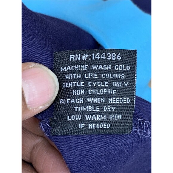 8IGTH DSTRKT Graphic 3D Print Tee T-Shirt Men's Size XL Baby Blue Blue Crew Neck - Picture 14 of 15